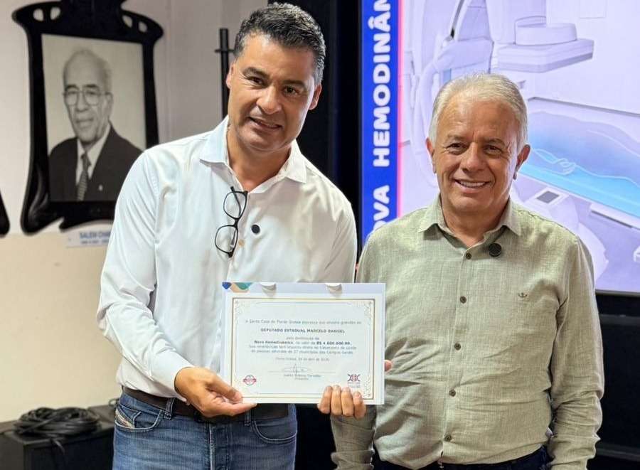 Rangel destina R$ 4 milhões à Santa Casa para equipamento de hemodinâmica